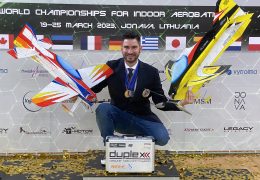 F3P-Indoor Kunstflug WM in Litauen 1x Gold, 2x Silber